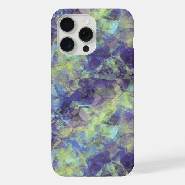 Crumpled Lavender Texture iPhone Case (Back)
