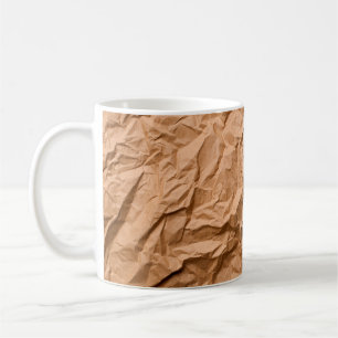 crumpled paper as backgroundabstract, graphic deco coffee mug
