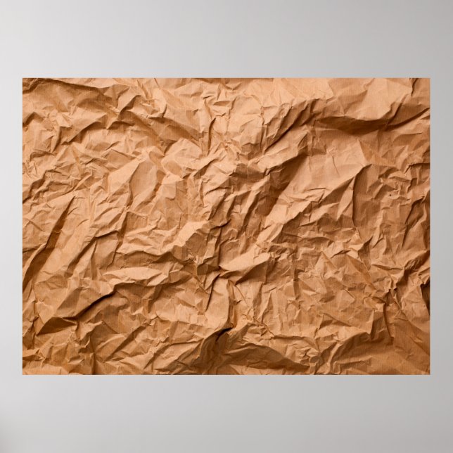 crumpled paper as backgroundabstract, graphic deco poster (Front)