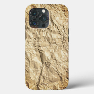 Crumpled paper pattern iPhone 13 pro case