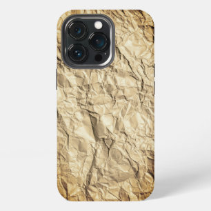Crumpled paper pattern iPhone 13 pro case