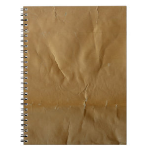 Crumpled red paper: grungy background. notebook