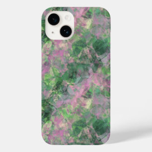 Crumpled Spring Green Texture Case-Mate iPhone 14 Case