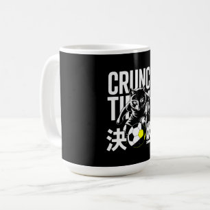 Crunch Time Soccer Cat Gift for Coaches & Athletes Coffee Mug