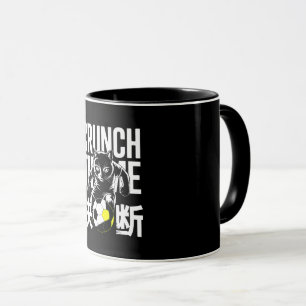 Crunch Time Soccer Cat Gift for Coaches & Athletes Mug