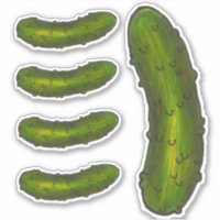 Crunchy Green Kosher Dill Sour Pickle