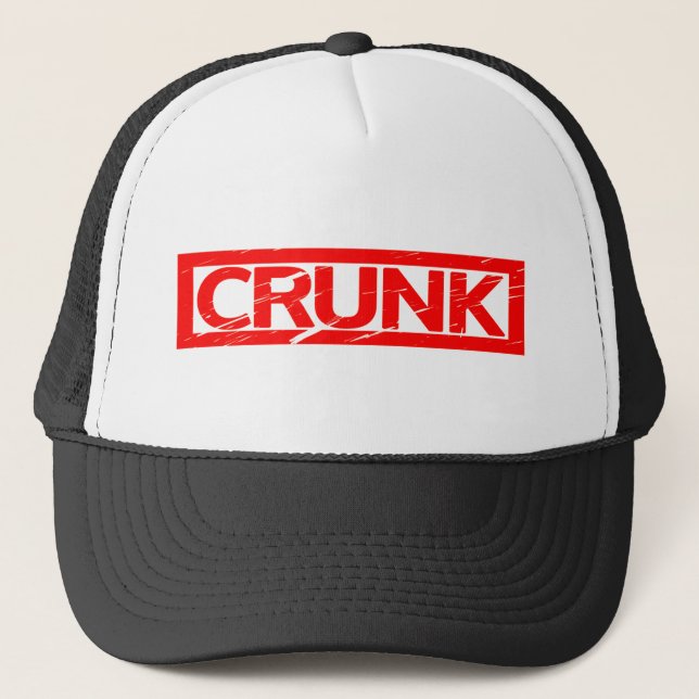Crunk Stamp Trucker Hat (Front)