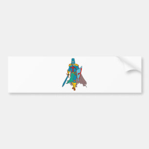 Crusader Bumper Sticker