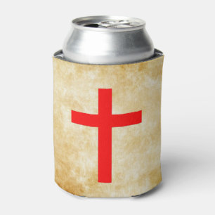 CRUSADER CROSS CAN COOLER