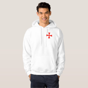 Crusader hoodie small cross