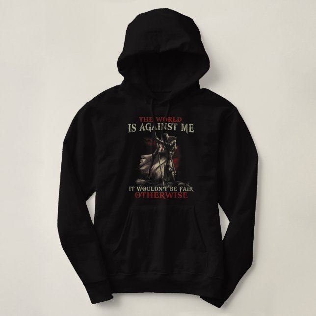 Crusader Knight Templar Warrior Of God Be Fair Oth Hoodie (Design Front)
