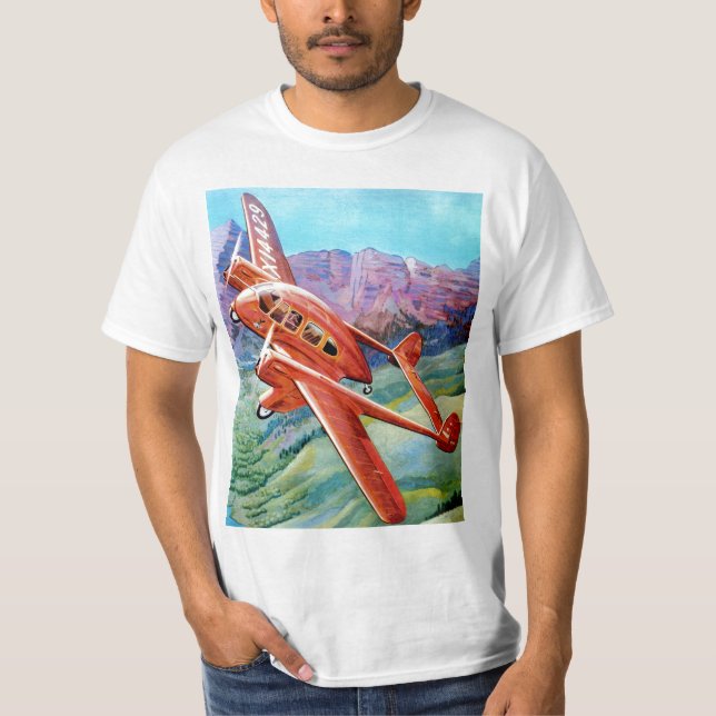 Crusader - Shelton Flying Wing T-Shirt (Front)