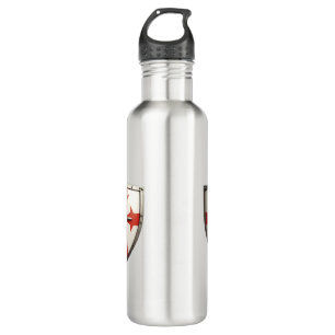 crusader shield design  710 ml water bottle