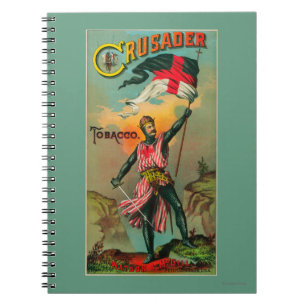 Crusader Tobacco LabelPetersburg, VA Notebook