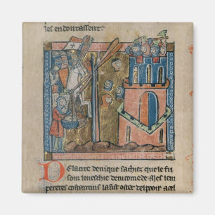 Crusaders bombard Nicaea with heads in 1097 Magnet