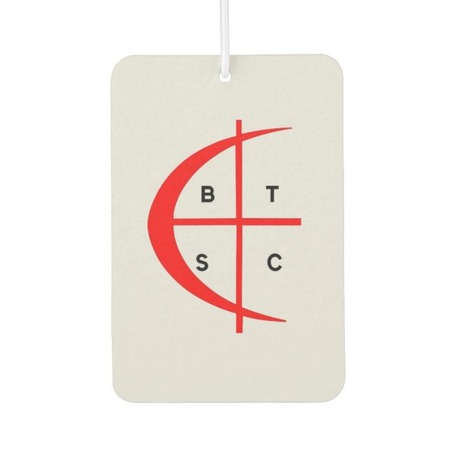 Crusaders Car Air Freshener (Front)