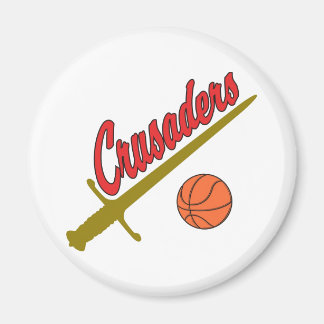 Crusaders Magnet, white Magnet