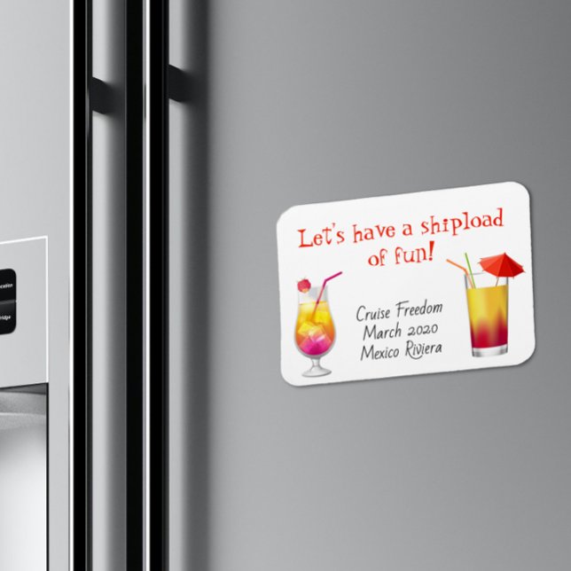 Cruse Door Stateroom Magnet Drinks Cocktails (Creator Uploaded)