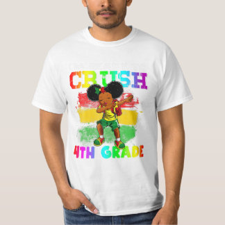Crush 4th Grade Girl Dabbing T-Shirt