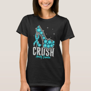 Crush Anxiety Disorder Twinkle Ribbon Support T-Shirt