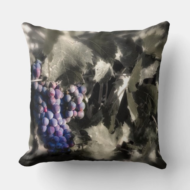 Crush at Tefft Cellars main vineyard Cushion (Front)