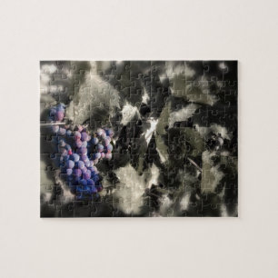 Crush at Tefft Cellars main vineyard Jigsaw Puzzle