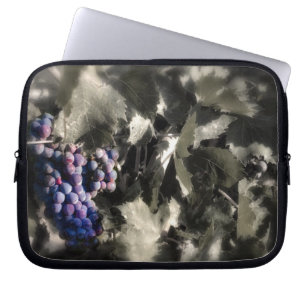Crush at Tefft Cellars main vineyard Laptop Sleeve