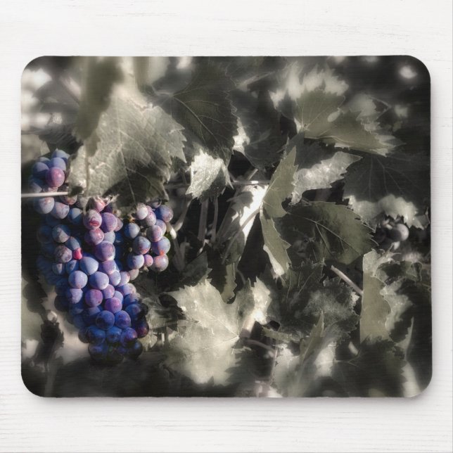 Crush at Tefft Cellars main vineyard Mouse Pad (Front)