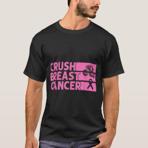 Crush Breast Cancer Awareness Women Men Boys T-Shirt