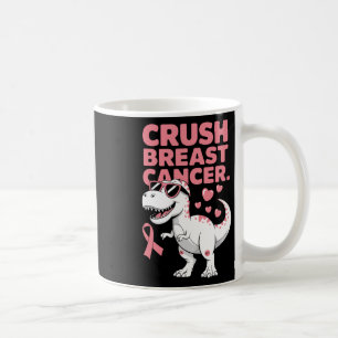Crush Breast Cancer Breast Cancer Awareness Month Coffee Mug