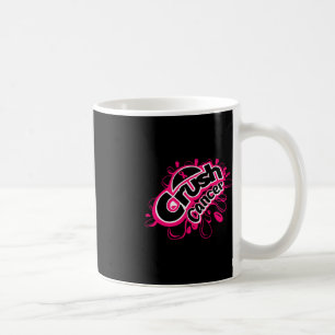 Crush cancer breast cancer awareness coffee mug
