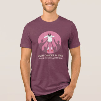 Crush Cancer In Style Tri-Blend Shirt