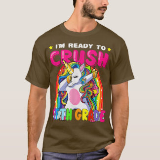 Crush Fifth Grade Dabbing Unicorn Back to School G T-Shirt