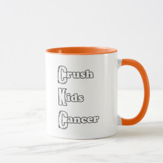 "Crush Kids' Cancer" Orange Mug