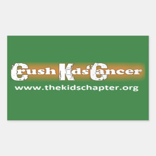 "Crush Kids' Cancer: The Kids' Chapter" Stickers