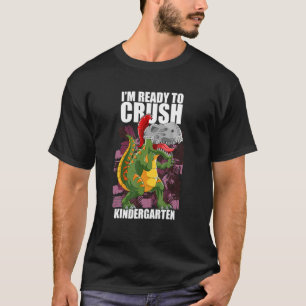 Crush Kindergarten Camo Back To School Camouflage T-Shirt