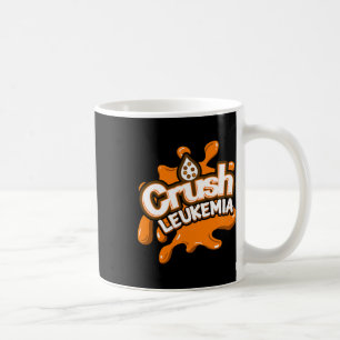 Crush Leukaemia Awareness Cure Blood Cancer Fighte Coffee Mug