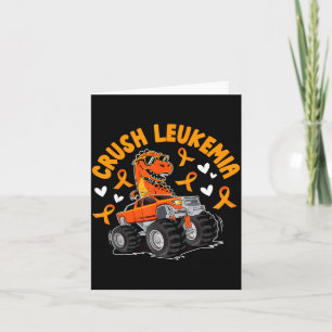 Crush leukaemia awareness month leukaemia warrior  card
