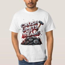 Crush Limits Not Dreams Fitness Gym Motivation