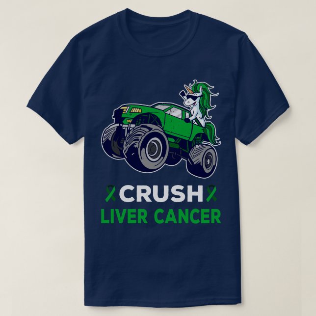 Crush Liver I Liver Awareness T-Shirt (Design Front)