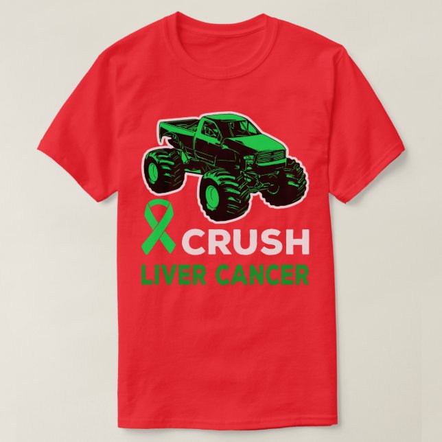 Crush Liver V Liver Awareness T-Shirt (Design Front)