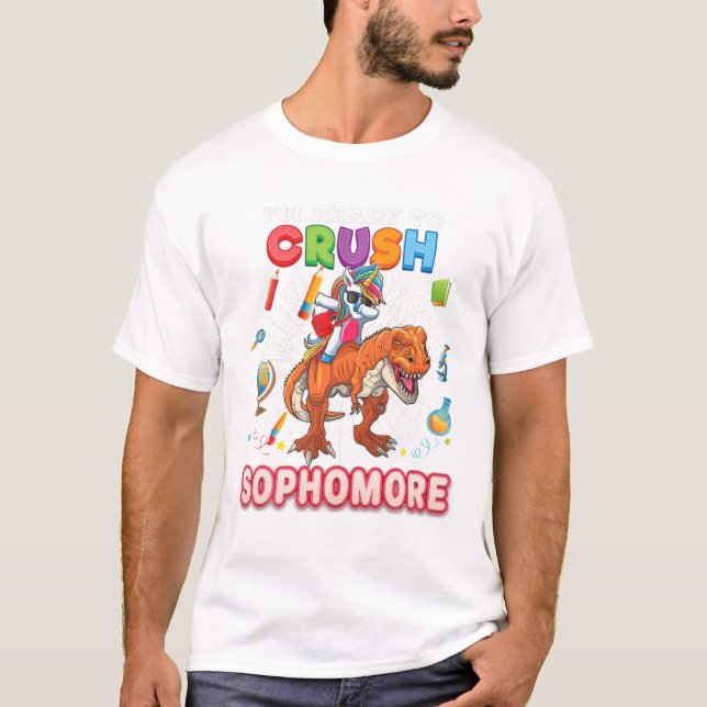 Crush Sophomore Unicorn T-Shirt (Front)