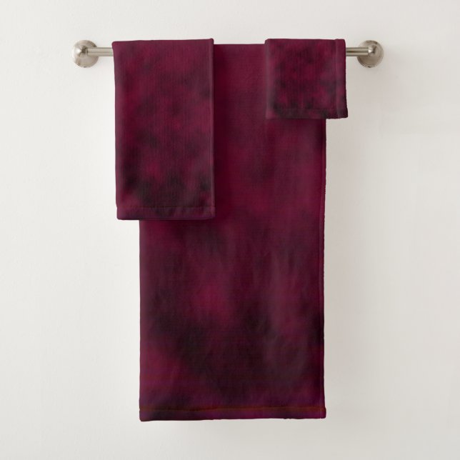 Crushed Bloom Bath Towel Set (Insitu)