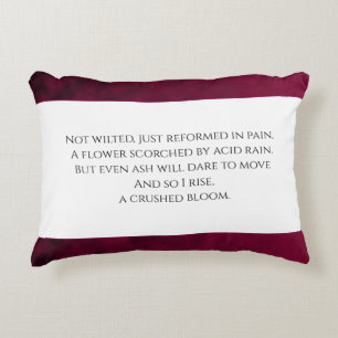 Crushed Bloom Decorative Cushion