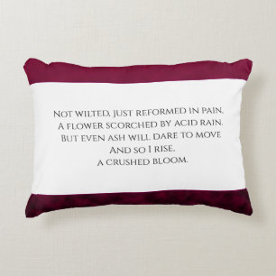 Crushed Bloom Decorative Cushion