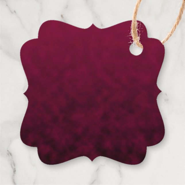Crushed Bloom Favour Tags (Back)