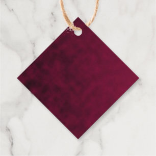 Crushed Bloom Favour Tags