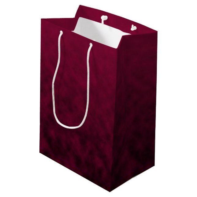 Crushed Bloom Medium Gift Bag (Back Angled)