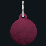 Crushed Bloom Pet Tag<br><div class="desc">Darkly romantic and emotionally weighty, "Crushed Bloom" conjures the image of beauty pressed under pressure—petals bruised but not broken. The deep berry and wine tones suggest a sound that’s lush yet mournful, evoking a mood of longing, restraint, and intensity beneath a velvet surface. Ideal for neo-soul, gothic ballads, or cinematic...</div>