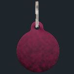 Crushed Bloom Pet Tag<br><div class="desc">Darkly romantic and emotionally weighty, "Crushed Bloom" conjures the image of beauty pressed under pressure—petals bruised but not broken. The deep berry and wine tones suggest a sound that’s lush yet mournful, evoking a mood of longing, restraint, and intensity beneath a velvet surface. Ideal for neo-soul, gothic ballads, or cinematic...</div>